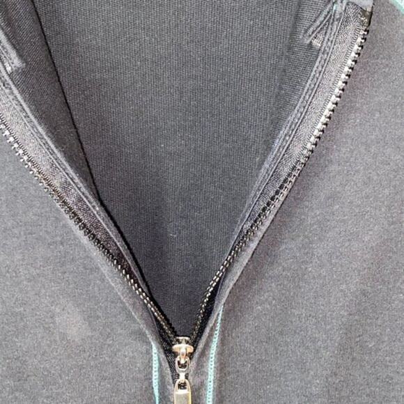 Kim Rogers Black & Green Full Zip Athletic Jacket Women's Size Large** - Picture 5 of 6